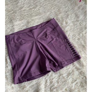 Women’s active Shorts Size XL Puma attitude Chinise Violet-puma White